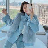 Solid Luxury Double-sided Woolen Cashmere Blends Outerwear