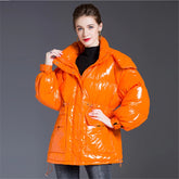 Warm hooded Casual Down Coat Oversized Thickening Jacket