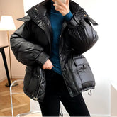 Waterproof Hooded Warm Coat Puffer Thick Parka Jacket