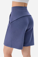 High-waisted quick-drying sports shorts