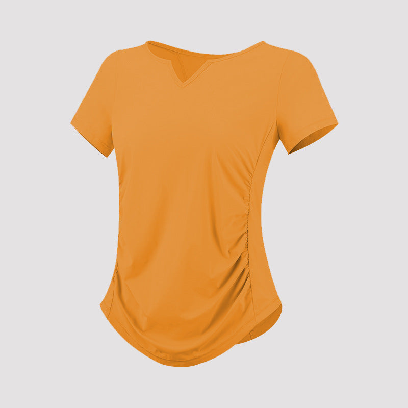 Slimming yoga short-sleeved T-shirt
