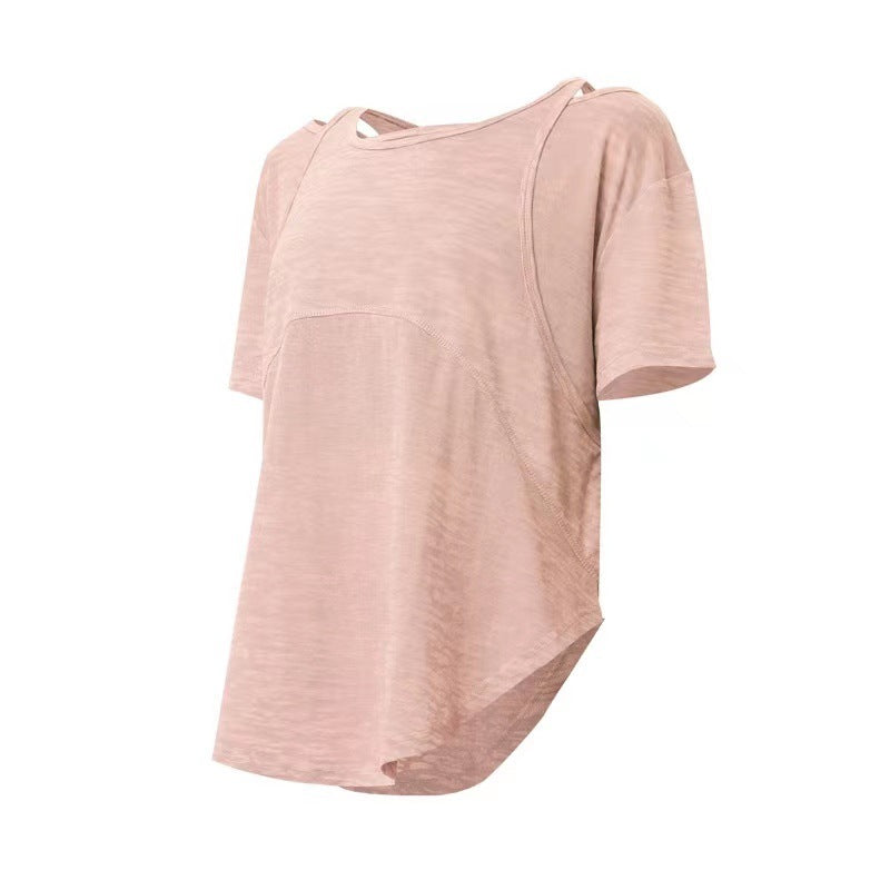 Quick-Drying Off-Shoulder Short Sleeve