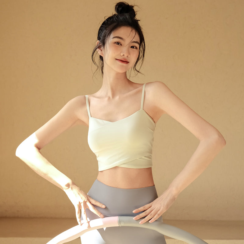 A high-end feel can be worn with a sports bra