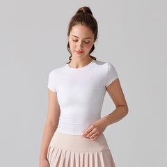 Quick-drying, Slim-fitting, Breathable short sleeves