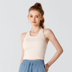 Detachable slimming bra with chest pads