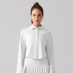 Quick-drying and versatile long-sleeved smock