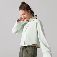 Quick-drying and versatile long-sleeved smock