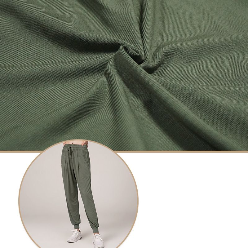 Loose-fitting casual wide-leg pants with tight legs