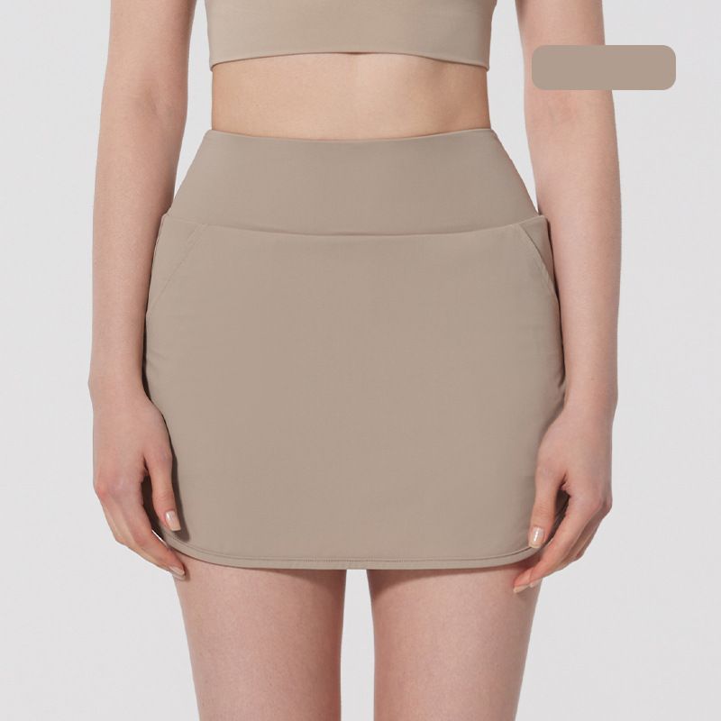 Fake two anti-walking light, Hip-covering, Sunscreen, Breathable short skirts