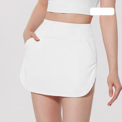 Fake two anti-walking light, Hip-covering, Sunscreen, Breathable short skirts