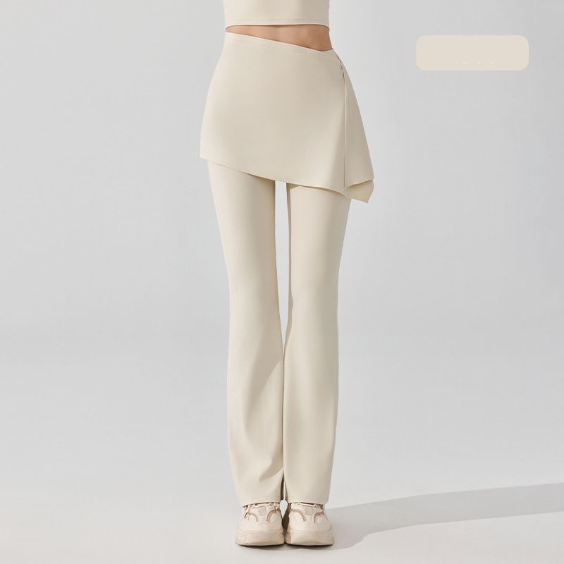 Covering the buttocks to prevent embarrassment and flared trousers