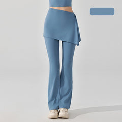 Covering the buttocks to prevent embarrassment and flared trousers