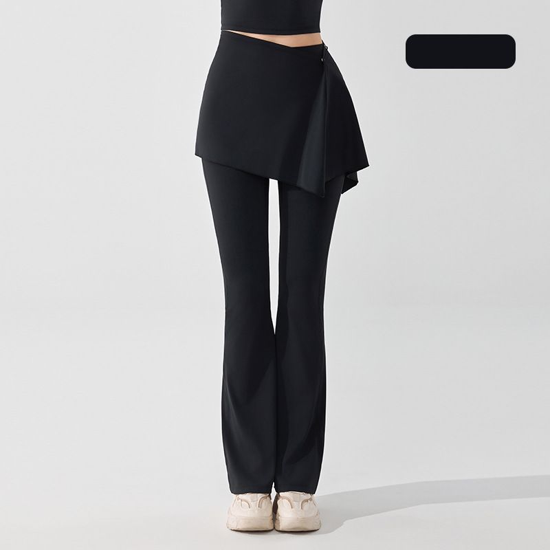 Covering the buttocks to prevent embarrassment and flared trousers