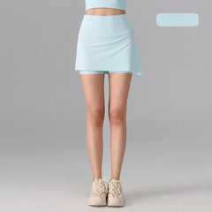 Fashionable personality, Hip covering, Anti-embarrassment, Layered sports fitness culottes
