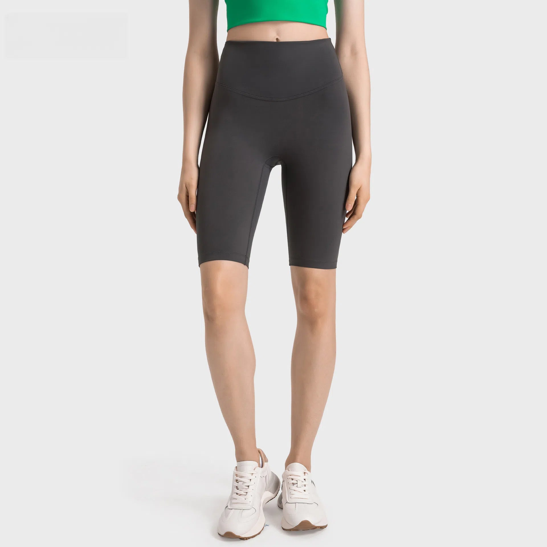 Nude, High-waisted, Hip-lifting, Elastic abdomen, Slimming, Fitness, Yoga, Five-point pants
