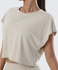 Casual simplicity quick-drying short sleeves