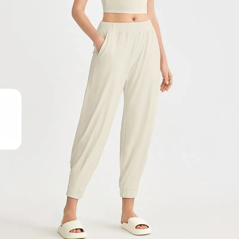 High-waisted, Cool, Stretch leggings, Loose, Breathable sweatpants, Slacks
