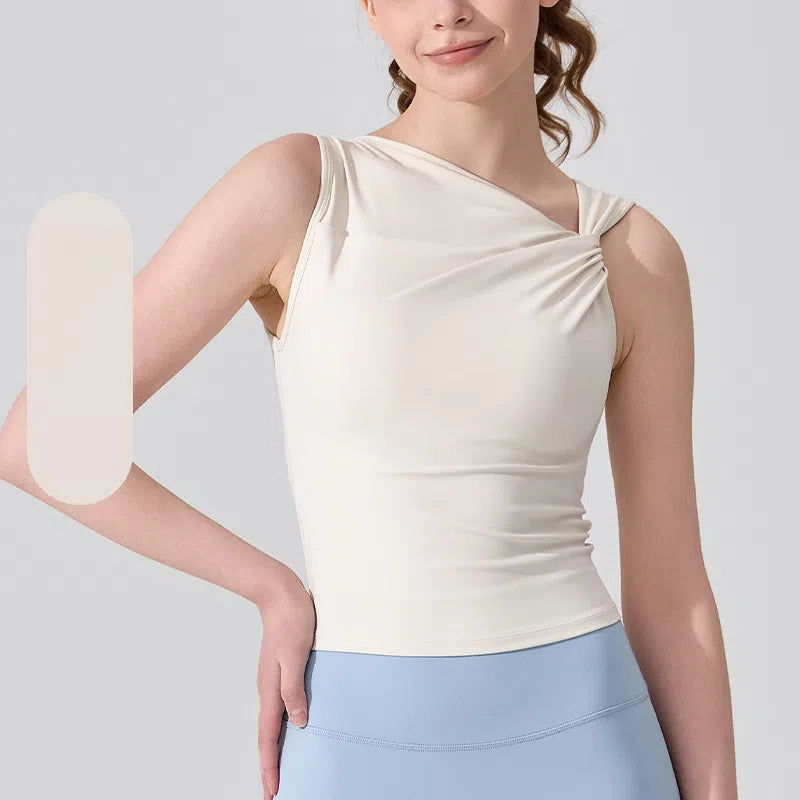 Slanted shoulders, Twisted slim and off-the-shoulder slim, Sexy short sleeves