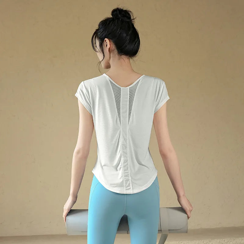 Quick-drying breathable short sleeves