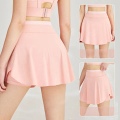 High-waisted, Quick-drying, Anti-shine tennis skirt
