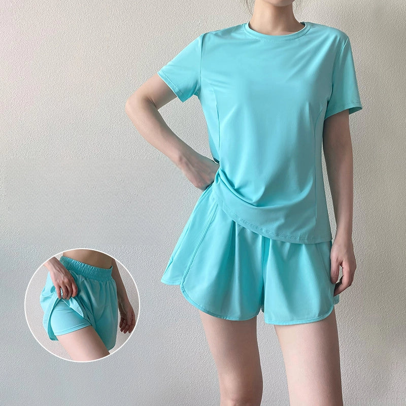 Breathable and quick-drying outdoor running sports set