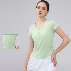 New ribbed high-end yoga top
