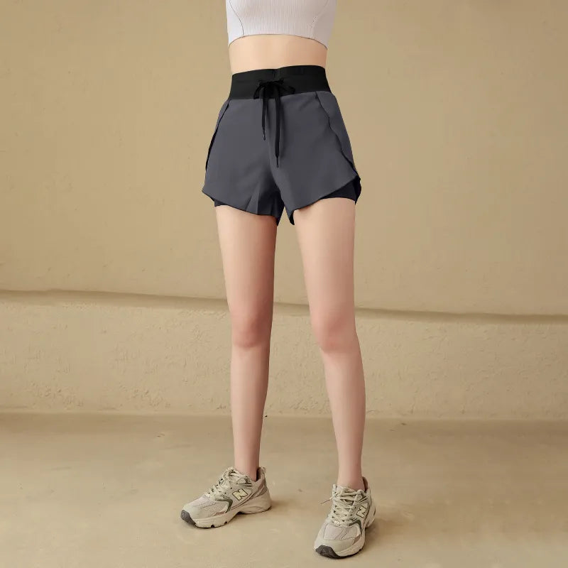 Anti-light and slimming casual three-point pants