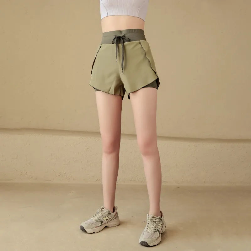 Anti-light and slimming casual three-point pants