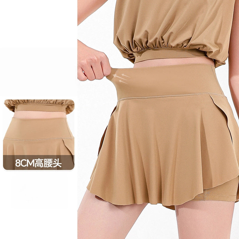 Anti-light outdoor tennis skirt