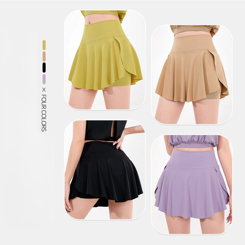 Anti-light outdoor tennis skirt