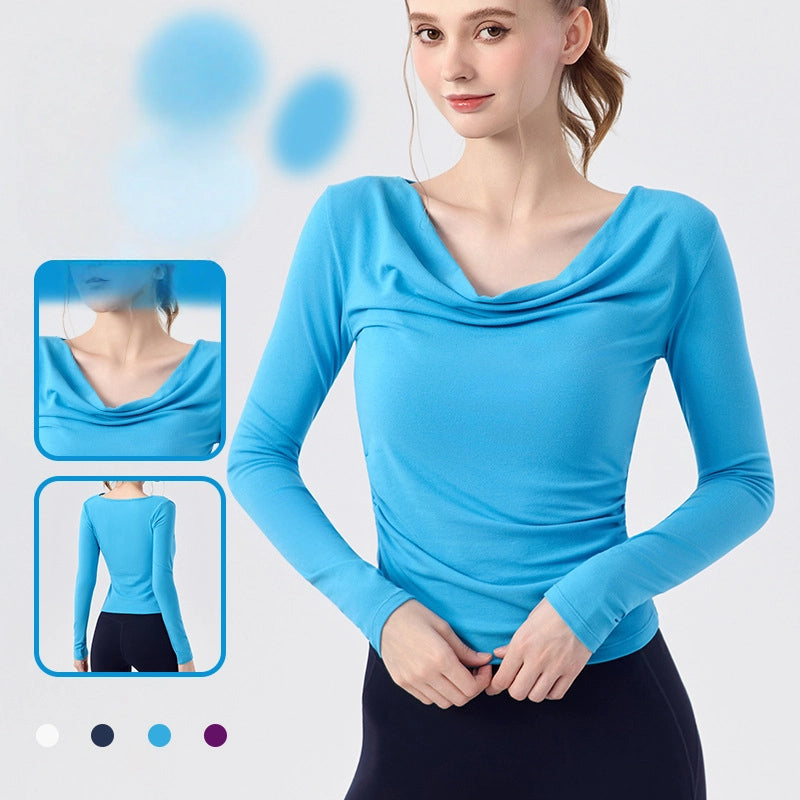 Sexy pure desire versatile, Slim slimming high-end fitness top