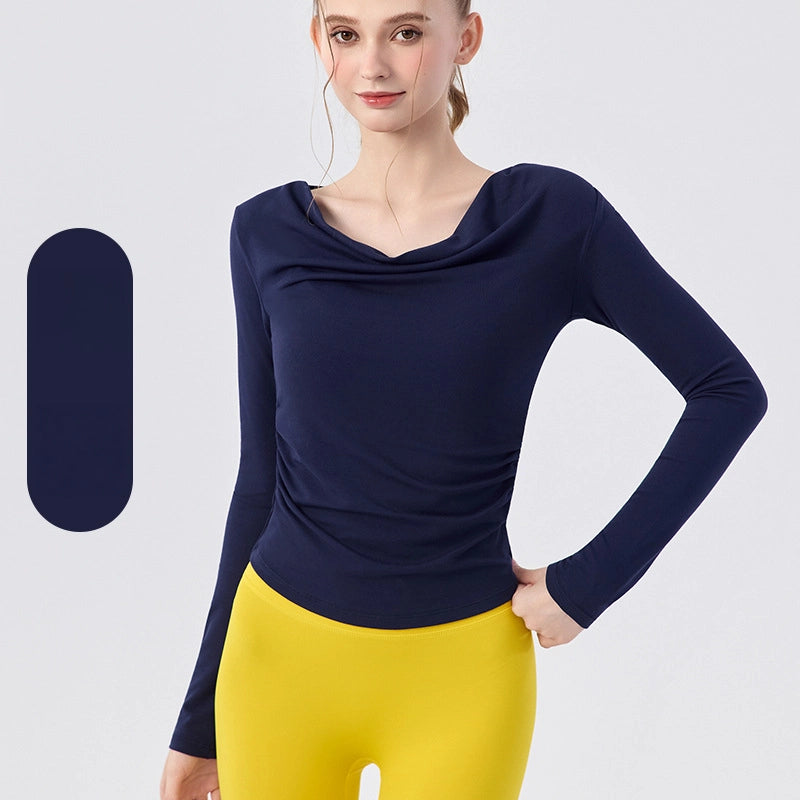 Sexy pure desire versatile, Slim slimming high-end fitness top