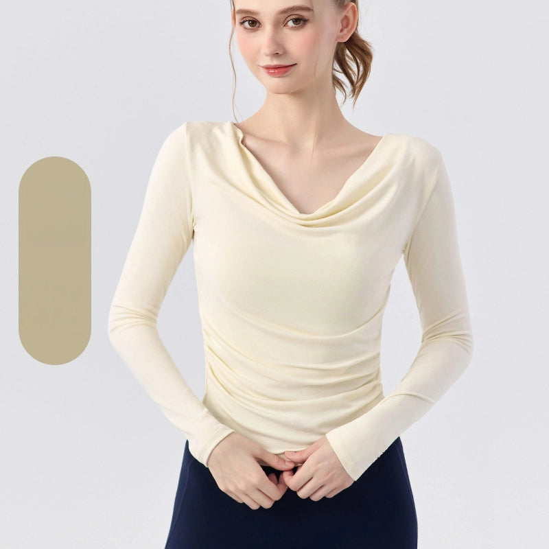 Sexy pure desire versatile, Slim slimming high-end fitness top