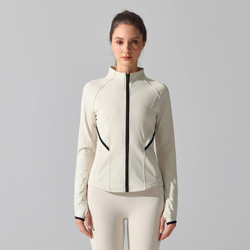 Winter running fitness plush long sleeves