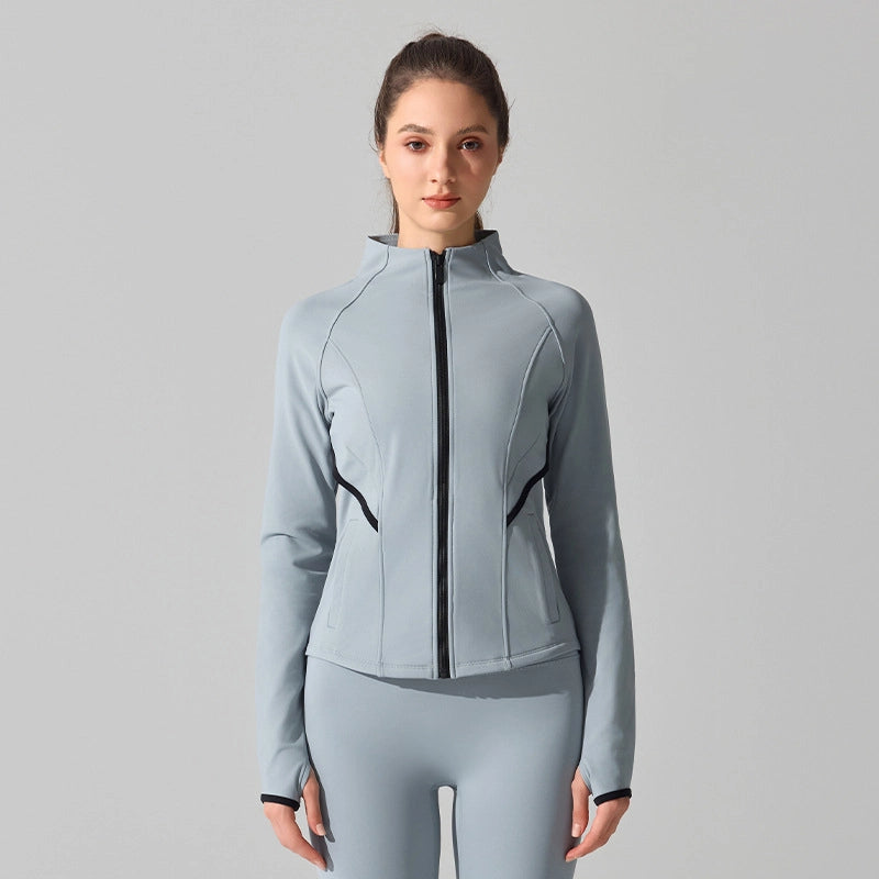 Winter running fitness plush long sleeves