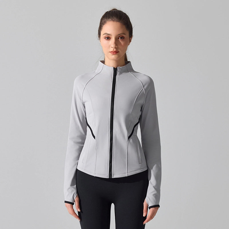 Winter running fitness plush long sleeves