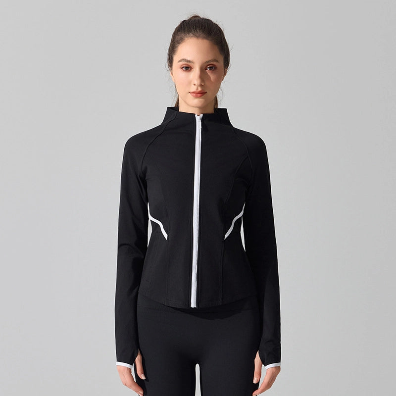 Winter running fitness plush long sleeves