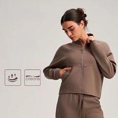 Slim and slim versatile sports fitness jacket