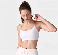 Nude antibacterial cat ears and beautiful back sports bra