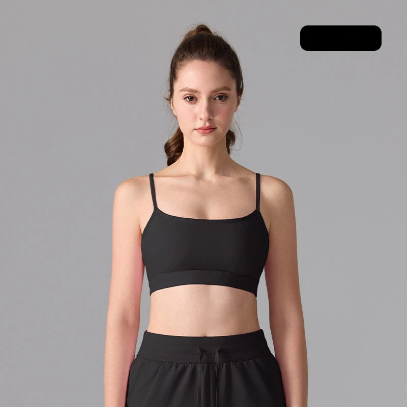 Nude antibacterial cat ears and beautiful back sports bra