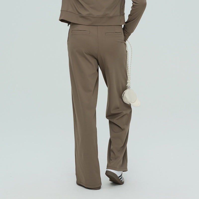 Autumn and winter high-elastic breathable slacks