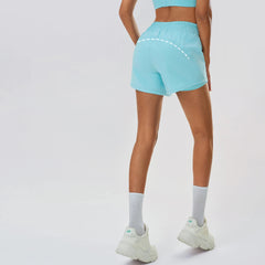 Quick-drying drawstring hip-covering sports shorts