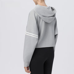 Plus size European and American hooded sports sweatshirt