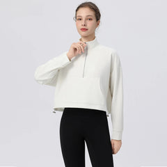 Loose, Breathable, Running stand-up collar and long sleeves