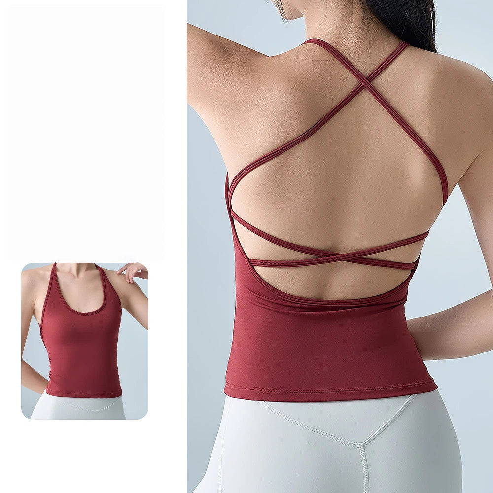 New sports vest with a beautiful back