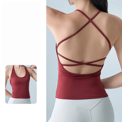 New sports vest with a beautiful back