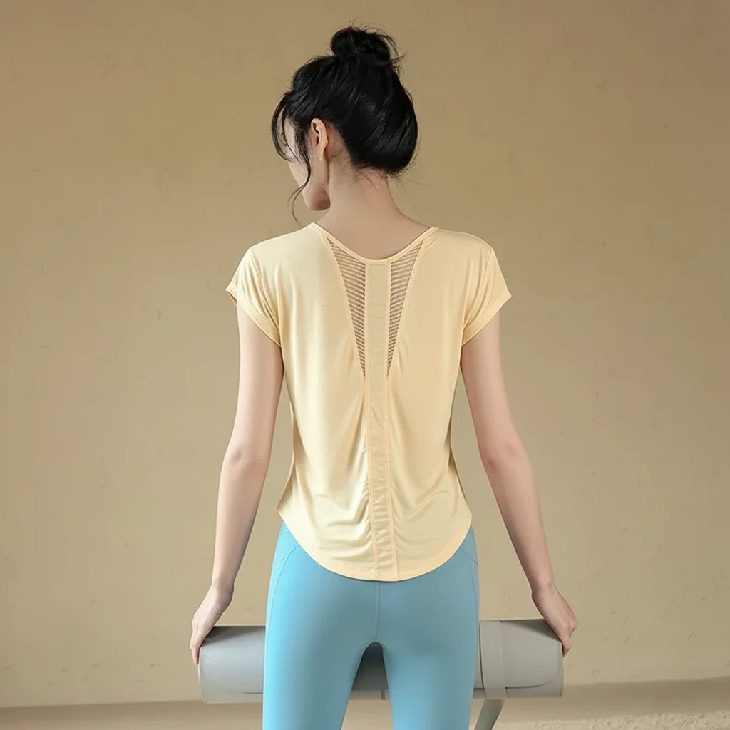 Quick-drying breathable short sleeves