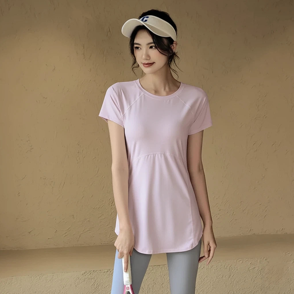 Quick-drying slimming short sleeves