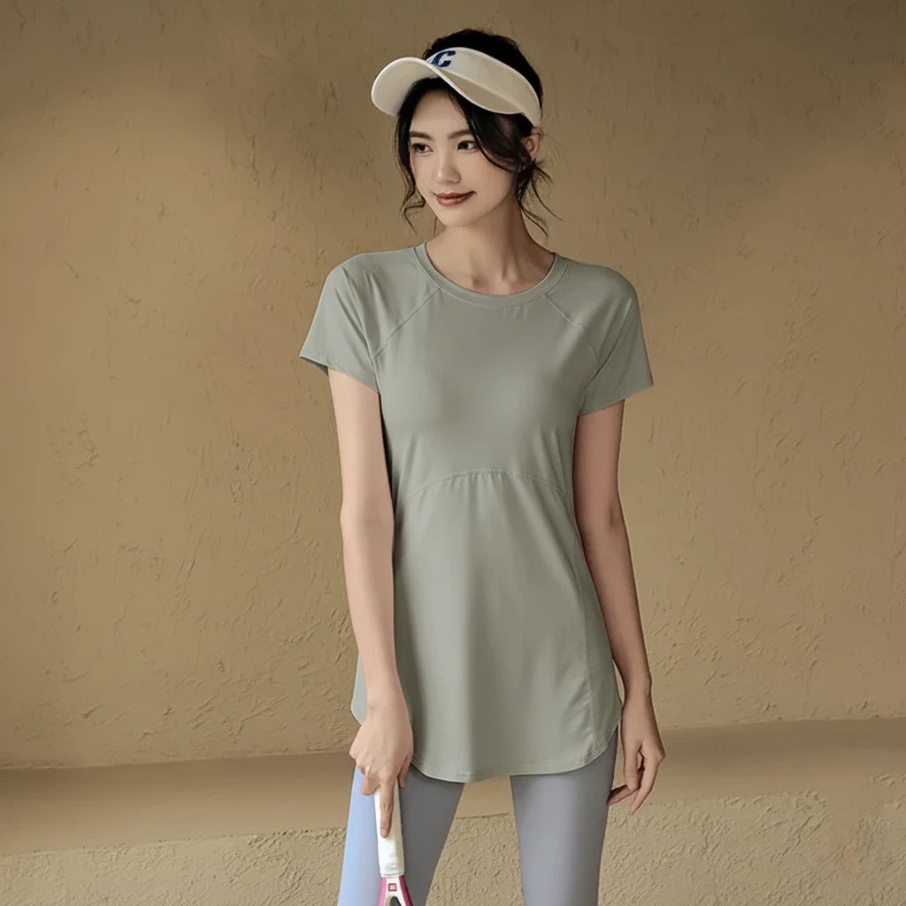 Quick-drying slimming short sleeves