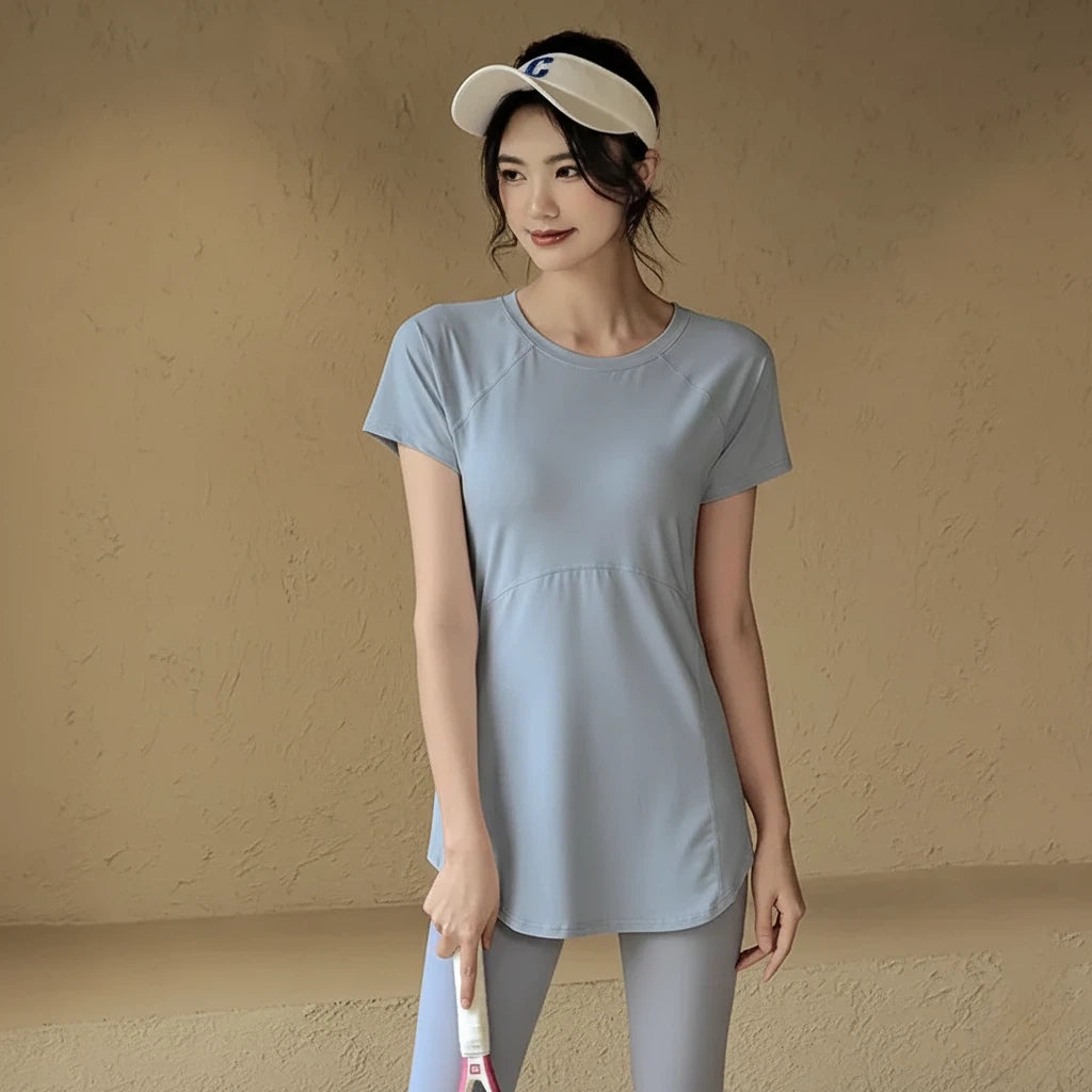 Quick-drying slimming short sleeves